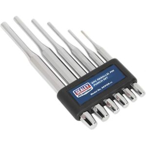 Sealey AK9128 6pc Parallel Pin Punch Set - Punch Set Sealey AK9128 6pc Parallel Pin Punch Set - Punch Set