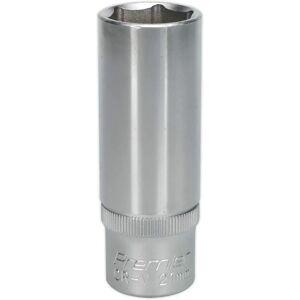 Sealey S1221D WallDrive Socket 21mm Deep 1/2"Sq Drive - Socket Sealey S1221D WallDrive Socket 21mm Deep 1/2"Sq Drive - Socket
