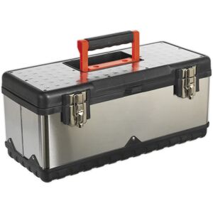 Sealey AP505S Stainless Steel Toolbox 505mm with Tote Tray Sealey AP505S Stainless Steel Toolbox 505mm with Tote Tray