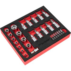 Sealey AK6193 Trx-Star Socket Set - 29Pc, 1/4" & 3/8" Drive Sealey AK6193 Trx-Star Socket Set - 29Pc, 1/4" & 3/8" Drive