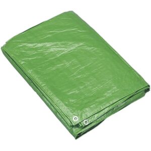 Sealey TARP68G Green Heavy Duty Tarpaulin - Tarpaulin Sealey TARP68G Green Heavy Duty Tarpaulin - Tarpaulin