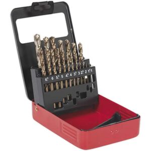Sealey AK4701 Cobalt Drill Bit Set - 19pc, Metric Sealey AK4701 Cobalt Drill Bit Set - 19pc, Metric