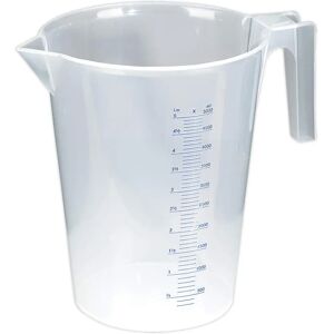 Sealey JT5000 Translucent 5L Measuring Jug - Measuring Jug Sealey JT5000 Translucent 5L Measuring Jug - Measuring Jug