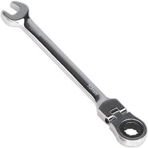 Sealey FHRCW10 Flexible Head Ratchet Spanner - Ratchet Spanner Sealey FHRCW10 Flexible Head Ratchet Spanner - Ratchet Spanner