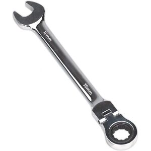 Sealey Model FHRCW18 Flexible Head Ratchet Combination Spanner - 18mm Sealey Model FHRCW18 Flexible Head Ratchet Combination Spanner - 18mm