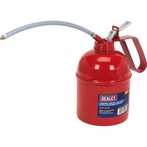 Sealey TP1000 Metal Oil Can Flexible Spout - Oil Can Sealey TP1000 Metal Oil Can Flexible Spout - Oil Can