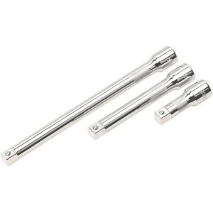 Sealey AK6350 Extension Bar Set 3pc - 1/2" Drive Sealey AK6350 Extension Bar Set 3pc - 1/2" Drive