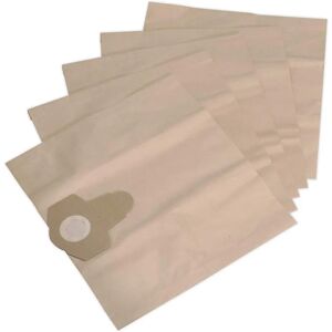 Sealey PC300PB5 Dust Collection Bags - Pack of 5 Sealey PC300PB5 Dust Collection Bags - Pack of 5