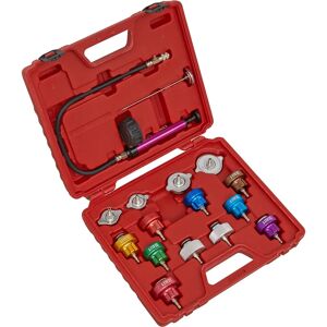 Sealey VS006 Radiator Pressure Test Kit - Cooling System Pressure Test Kit Sealey VS006 Radiator Pressure Test Kit - Cooling System Pressure Test Kit