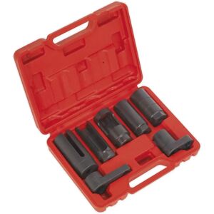 Sealey SX032 Oxygen Sensor Socket Set - 7pc, 3/8" & 1/2" Drive Sealey SX032 Oxygen Sensor Socket Set - 7pc, 3/8" & 1/2" Drive