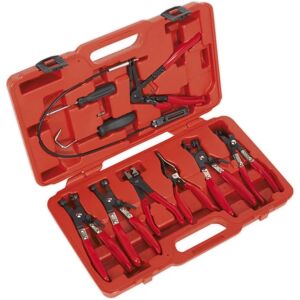 Sealey VS1662 Hose Clip Removal Tool Set - 9pc Sealey VS1662 Hose Clip Removal Tool Set - 9pc