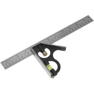 Sealey AK6095 Combination Square 300mm - Carpenter Tool Sealey AK6095 Combination Square 300mm - Carpenter Tool