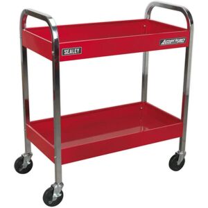 Sealey CX102 Heavy-Duty 2-Level Trolley Sealey CX102 Heavy-Duty 2-Level Trolley
