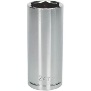 Siegen Tools S0679 24mm Deep Socket - Socket Siegen Tools S0679 24mm Deep Socket - Socket