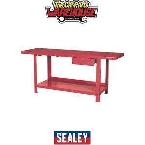 Sealey AP3020 Workbench Steel 2mtr - Lockable Drawer - Workbench Sealey AP3020 Workbench Steel 2mtr - Lockable Drawer - Workbench