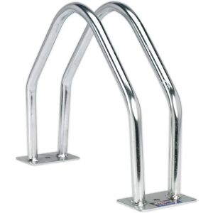 Sealey BS14 Bicycle Rack - Compact, Heavy-duty, Galvanized Sealey BS14 Bicycle Rack - Compact, Heavy-duty, Galvanized
