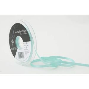 Berisfords Aqua Dubbelzijdig Satijnen Lint - 5mm per meter Berisfords Aqua Dubbelzijdig Satijnen Lint - 5mm per meter