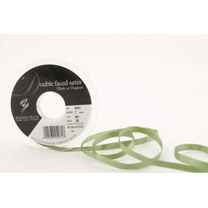 Berisfords kaki satijnen lint - Dubbelzijdig, 80cm, 7mm Berisfords kaki satijnen lint - Dubbelzijdig, 80cm, 7mm