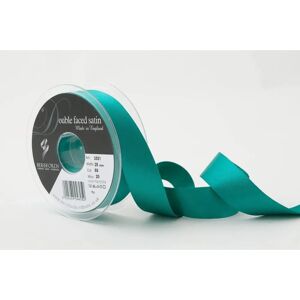 Berisfords Double Faced Satin Ribbon - Jade - 25mm Berisfords Double Faced Satin Ribbon - Jade - 25mm
