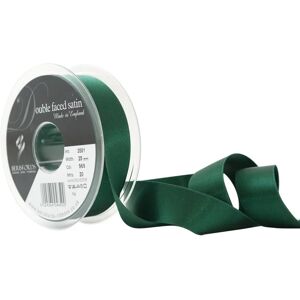 Berisfords Forest Double Faced Satin Ribbon - 25mm - per meter Berisfords Forest Double Faced Satin Ribbon - 25mm - per meter