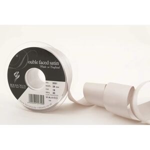 Berisfords Satin Double-Sided Ribbon - Silver Grey - 35mm Berisfords Satin Double-Sided Ribbon - Silver Grey - 35mm
