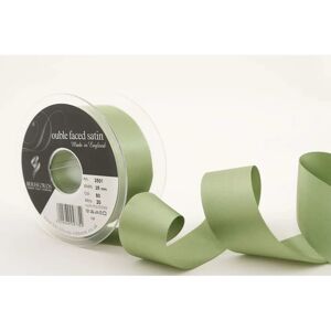 Berisfords Khaki Satin Ribbon - Double-sided - 35mm - for crafts & gifts Berisfords Khaki Satin Ribbon - Double-sided - 35mm - for crafts & gifts