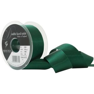 Berisfords Forest Double Faced Satin Ribbon - 35mm - per meter Berisfords Forest Double Faced Satin Ribbon - 35mm - per meter