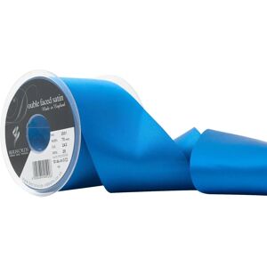 Cinta de satén doble cara Dark Royal - 7cm - por metro Cinta de satén doble cara Dark Royal - 7cm - por metro