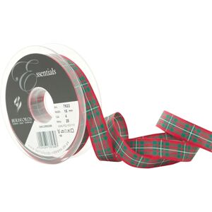 Berisfords 16mm Tartan Ribbon - 4 Macgregor - per meter Berisfords 16mm Tartan Ribbon - 4 Macgregor - per meter