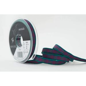 Berisfords 10mm Tartan Ribbon - 12 Lindsay - per meter Berisfords 10mm Tartan Ribbon - 12 Lindsay - per meter