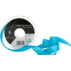 Berisfords Dubbelzijdig satijnen lint Pauw - 20m x 15mm - Bruiloft, Knutselen, Cadeau Berisfords Dubbelzijdig satijnen lint Pauw - 20m x 15mm - Bruiloft, Knutselen, Cadeau
