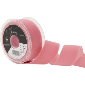 Ruban en Velours Rose Poudré Berisfords - Mini Rouleau 5m - Ruban Ruban en Velours Rose Poudré Berisfords - Mini Rouleau 5m - Ruban