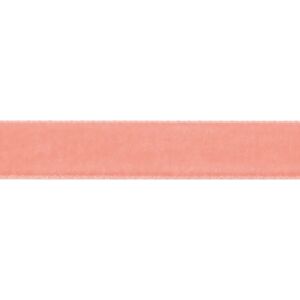 Nastro di Velluto Coral Berisfords Mini Roll - Nastro Nastro di Velluto Coral Berisfords Mini Roll - Nastro