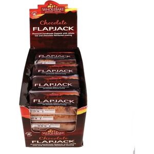 Wholebake Sjokolade Flapjack - 80g x20 Wholebake Sjokolade Flapjack - 80g x20