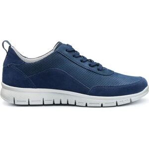 Hotter Gravity II Leather Trainers - French Navy Hotter Gravity II Leather Trainers - French Navy