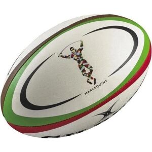 Ballon de Rugby Gilbert Harlequins - Taille Midi - PVC Durable Ballon de Rugby Gilbert Harlequins - Taille Midi - PVC Durable