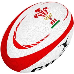 GILBERT Wales Rugby Ball T5 White - Ball GILBERT Wales Rugby Ball T5 White - Ball