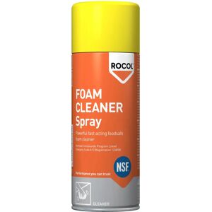 Rocol Foam Cleaner Aerosol Spray - Food Grade - 400ml Rocol Foam Cleaner Aerosol Spray - Food Grade - 400ml