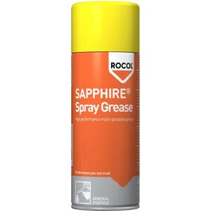 Rocol Sapphire Spray Grease - Multi-purpose, High-temp, Electrical Rocol Sapphire Spray Grease - Multi-purpose, High-temp, Electrical