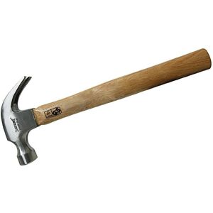 Silverline Walnoothouten Hamer - Klam, 16oz - Voor timmerwerk & bouw Silverline Walnoothouten Hamer - Klam, 16oz - Voor timmerwerk & bouw