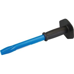 Silverline Cold Chisel - Forged Steel, 25x300mm, Guard, Pc52 - Cold Chisel Silverline Cold Chisel - Forged Steel, 25x300mm, Guard, Pc52 - Cold Chisel