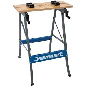 Silverline TB01 Portable Workbench - 100kg Capacity Silverline TB01 Portable Workbench - 100kg Capacity