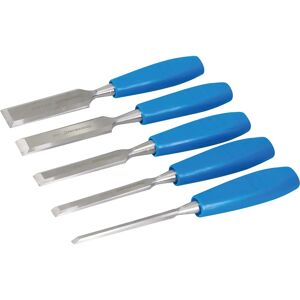 Silverline Wood Chisel Set - 5pcs - Woodworking Tools Silverline Wood Chisel Set - 5pcs - Woodworking Tools