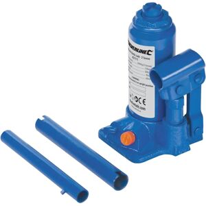 Silverline Hydraulic Bottle Jack - 2 Tonne Silverline Hydraulic Bottle Jack - 2 Tonne