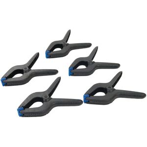 Pinces de serrage Silverline 5pcs 210mm - Publicité Pinces de serrage Silverline 5pcs 210mm - Publicité