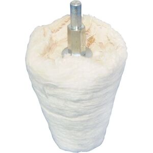 Silverline Polishing Mop - 50mm, Cotton, Final Finish - Polishing Mop Silverline Polishing Mop - 50mm, Cotton, Final Finish - Polishing Mop