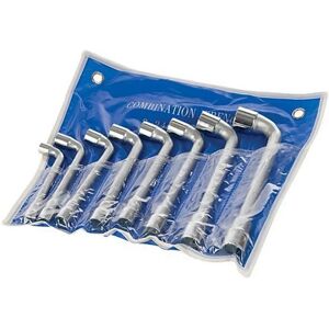 Silverline L-shaped Socket Wrench Set - 8 Pieces 8-19mm Silverline L-shaped Socket Wrench Set - 8 Pieces 8-19mm