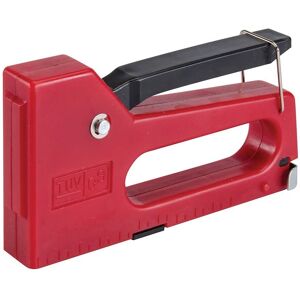 Silverline 944989 Agrafeuse - 4-8mm, Rouge - Agrafeuse & 100 agrafes Silverline 944989 Agrafeuse - 4-8mm, Rouge - Agrafeuse & 100 agrafes