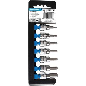 Silverline Hex Bit Set 3/8" Drive 7pce - Hex 3 - 10mm - Hexagon Screwdriver Set Silverline Hex Bit Set 3/8" Drive 7pce - Hex 3 - 10mm - Hexagon Screwdriver Set