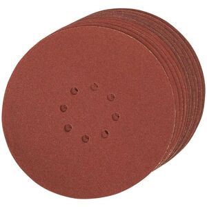 Silverline 272756 - 225mm Hook & Loop Discs - 80 Grit - 10pk Silverline 272756 - 225mm Hook & Loop Discs - 80 Grit - 10pk